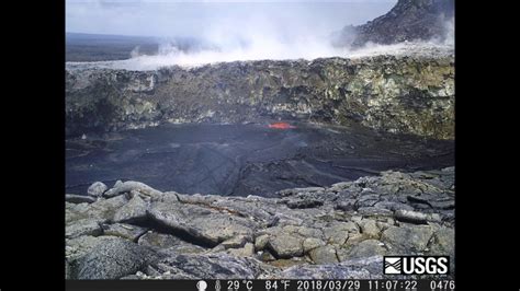 Kilauea Volcano lava pit - YouTube