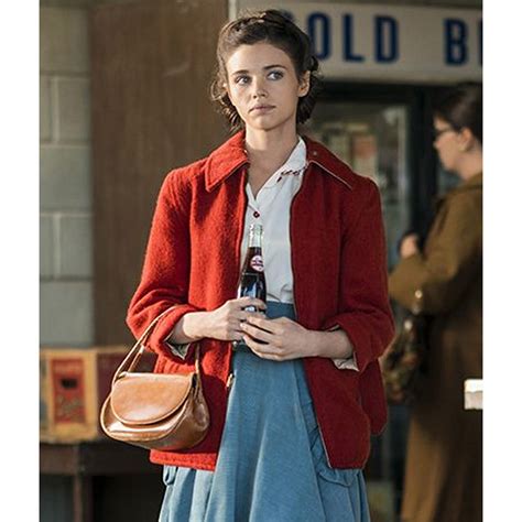 Fauna Hodel Jacket | I Am the Night India Eisley Red Jacket