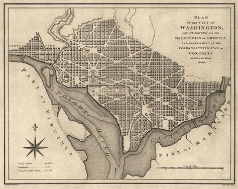 Map Of Washington Dc In 1865 - London Top Attractions Map