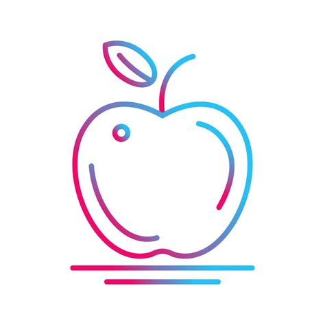 Apple Vector Icon 19506294 Vector Art at Vecteezy