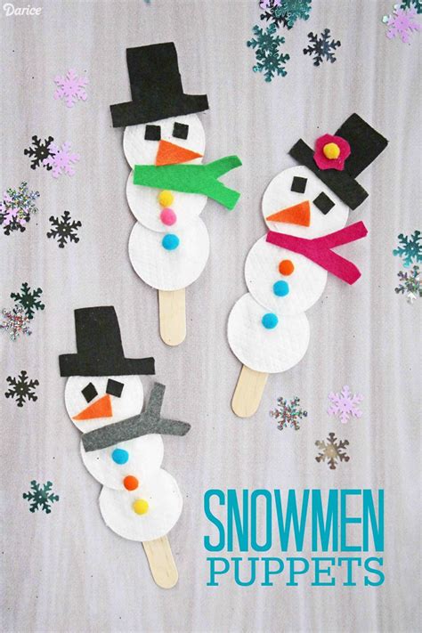 20 easy snowman crafts for kids – Artofit