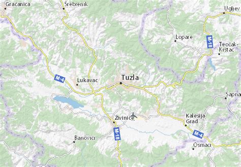 MICHELIN Tuzla map - ViaMichelin