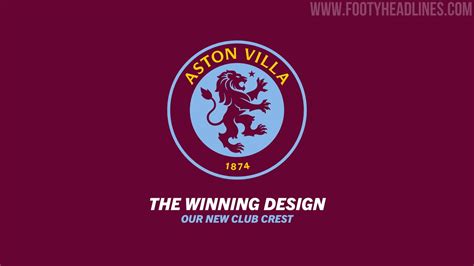 All-New Aston Villa Logo Launched - Footy Headlines