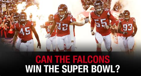 Can The Falcons Win the Super Bowl? | WagerWeb's Blog