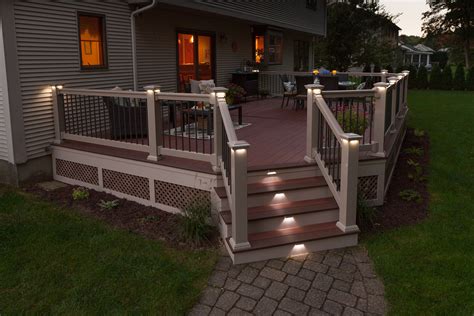 Flush Mount Outdoor Deck Lighting Ideas Garden | Outdoor deck lighting, Deck lighting, Solar ...