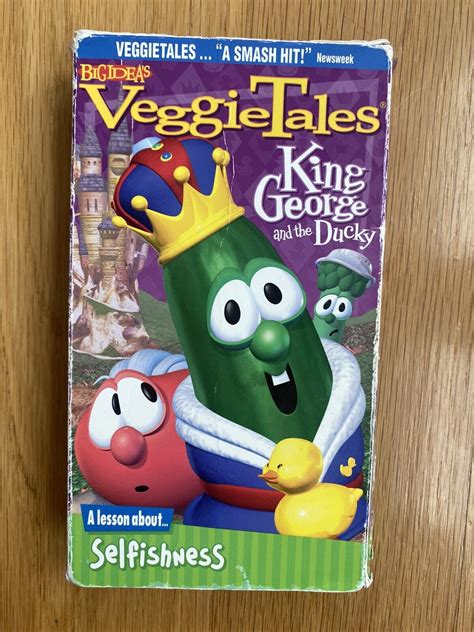 Veggie Tales King George and the Ducky~VHS | Grelly USA