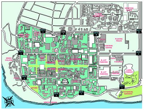 Map Of Ubc Campus - Babb Mariam