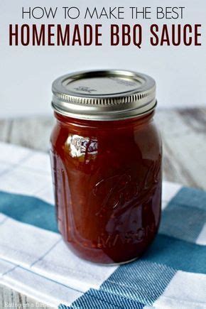 This easy Homemade BBQ Sauce recipe only takes minutes to make. You already have all the ...