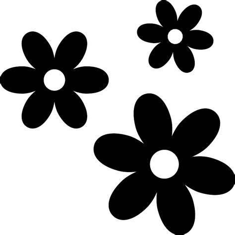 3 Flowers Vector SVG Icon - SVG Repo