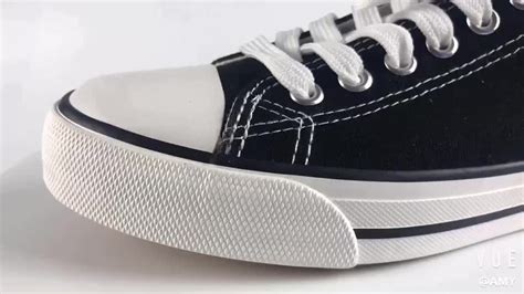 Wholesale Plain White Casual Sneakers Blank Flat Vulcanized Sports Trendy Canvas Shoes Women ...