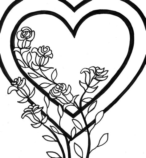 Fancy Heart Drawing at GetDrawings | Free download