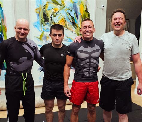 Lex Fridman on Twitter: "Had a great training session with @elonmusk, @GeorgesStPierre, and John ...