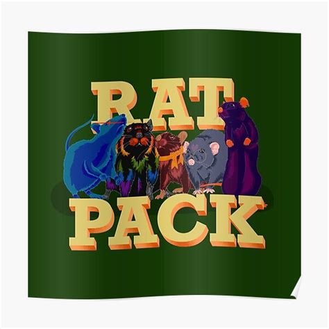 Rat Pack Posters | Redbubble