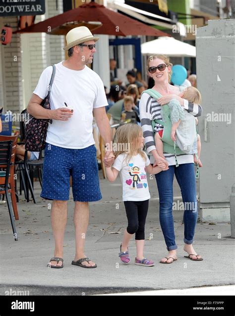 Actress Mireille Enos enjoys a fun day at Larchmont Village's Family ...