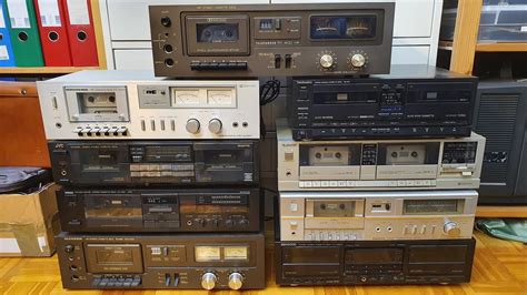 Testing 9 newly acquired cassette decks - YouTube