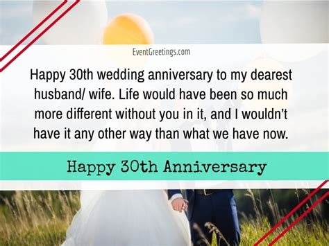 20 Best 30th Wedding Anniversary Quotes With Images