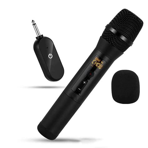 Buy ELEGIANT Wireless Microphone, Handheld Microphone Wireless Professional Singing Wireless ...