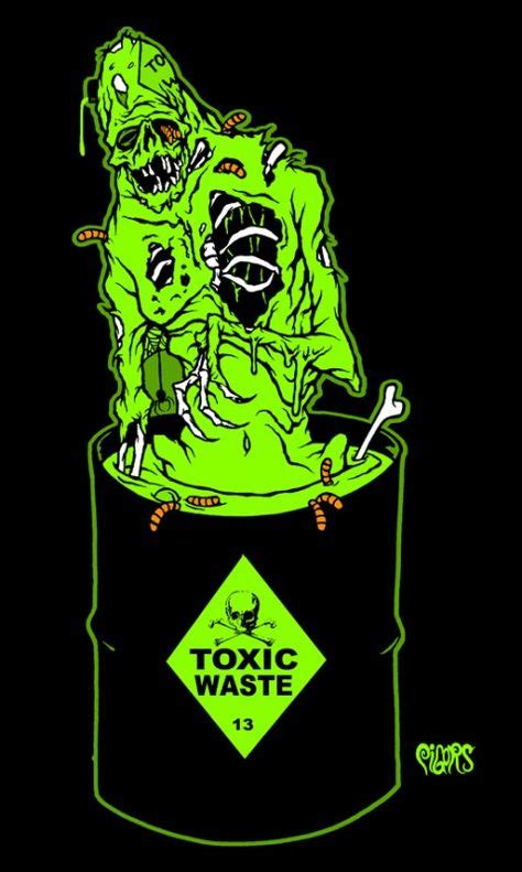 Toxic Waste In Vat. | Waste art, Art, Dark art