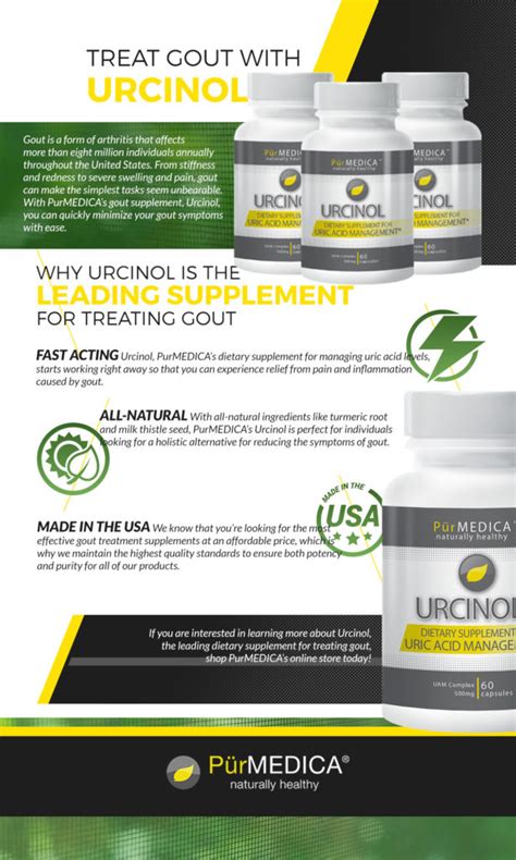 Why You Should Choose Urcinol for Treating Gout – PurMEDICA