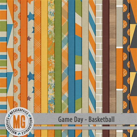 Game Day Basketball Kit | Digital Art