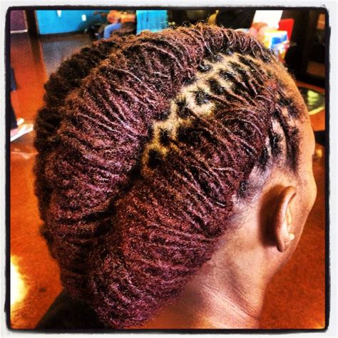 Barrel Twists on Locs by Takeisha at A Natural Affair Memphis Tn ...