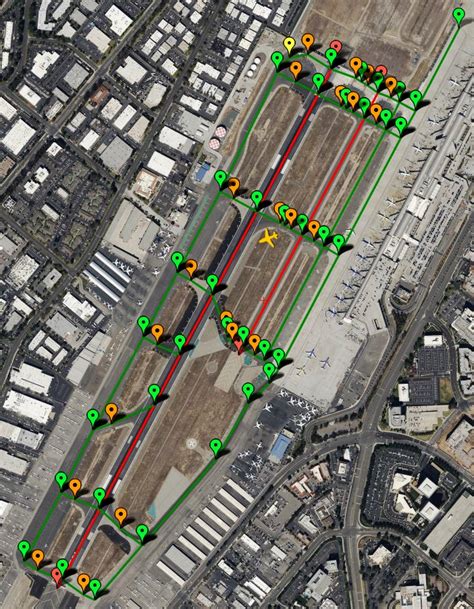 PILOT2ATC - KSNA John Wayne Airport, CA USA, taxiways & gates for Microsoft Flight Simulator | MSFS