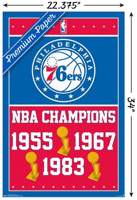 NBA Philadelphia 76ers - Champions | eBay