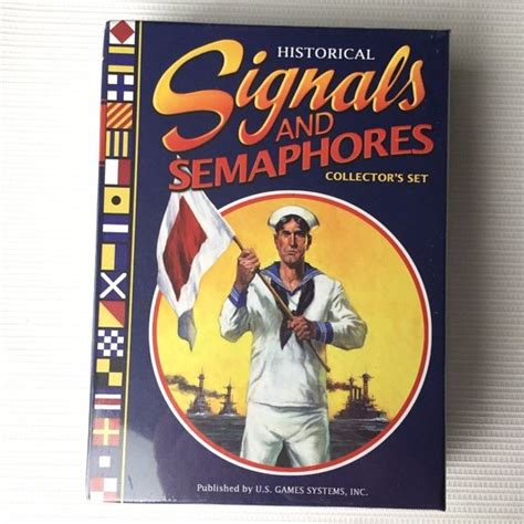 Games | Historical Signals And Semaphores Collectors Card Game Set Navy Coast Guard Gift | Poshmark