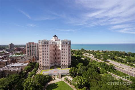 High Angle view of Edgewater Beach Apartments in Chicago, Illinois ...