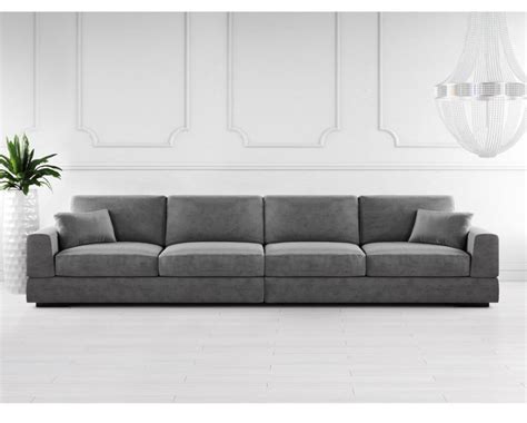 Buy Gino 6 Seater Fabric Sofa Online in London, UK | Denelli Italia