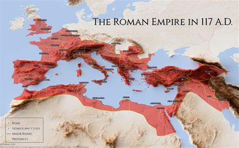 Roman Empire (117 AD) - Vivid Maps