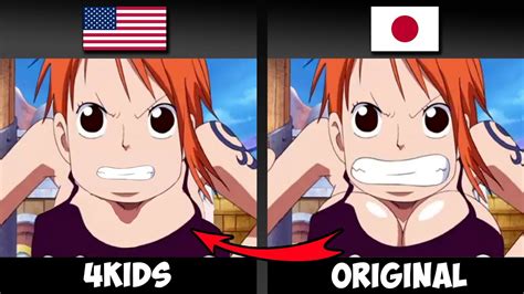 4kids Censorship in New One Piece Episodes #10 - YouTube