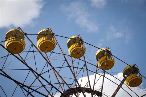 Ferris Wheel, Pripyat Town in Chernobyl Exclusion Zone, Ukraine Stock ...