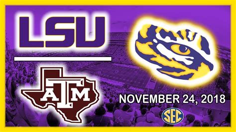 LSU vs Texas A&M Football Full Game Highlights 2018 - YouTube