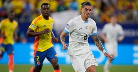 Darwin Nunez, Uruguay players fight Colombia fans in stands following ...