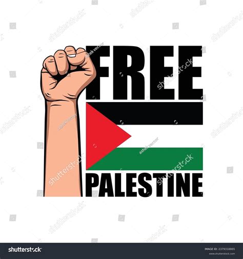 Diseño de afiches de Palestina Libre: vector de stock (libre de regalías) 2379318865 | Shutterstock