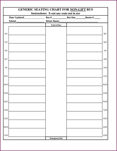 Bus Good Behavior Chart Printable - PrintableBehaviorChart.com