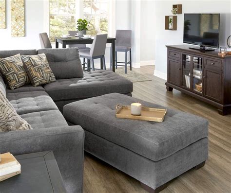 Lane Home Solutions Pasadena Gray Ottoman - Big Lots in 2020 | Lovesac ...