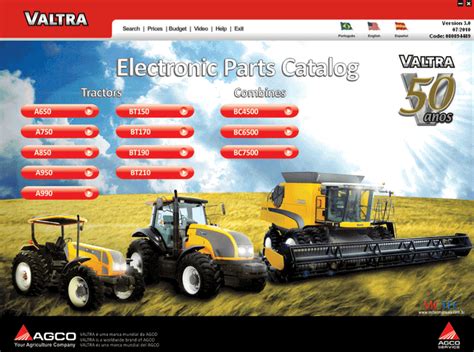 Valtra 3.0 Spare Parts Catalog Download