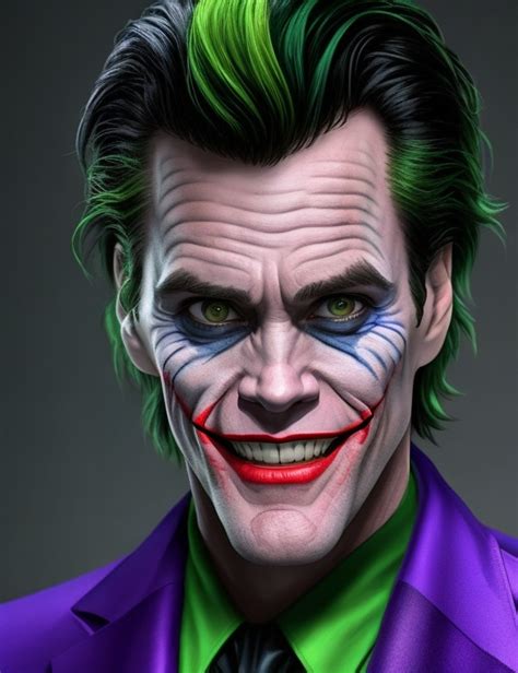 Jim Carrey is the Joker by MickRigal on DeviantArt