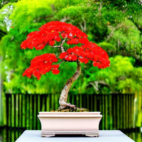 Royal Poinciana Bonsai | Flame Tree Care & Growing Guide