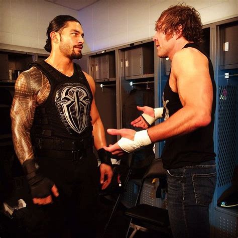 Dean Ambrose and Roman Reigns, Smackdown April/23/2015 | Roman reigns ...