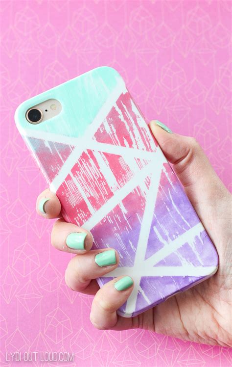 Abstract Gradiant Painted Cell Phone Case - Lydi Out Loud