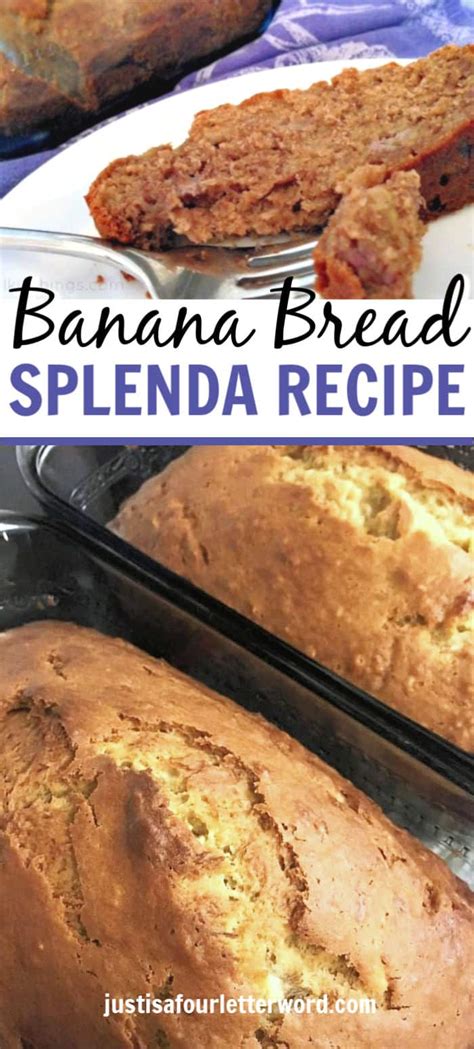 Classic Easy Banana Bread Recipe with SPLENDA