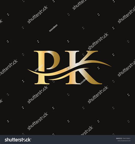 Initial Pk Letter Linked Logo Vector Stock Vector (Royalty Free) 1944146461 | Shutterstock