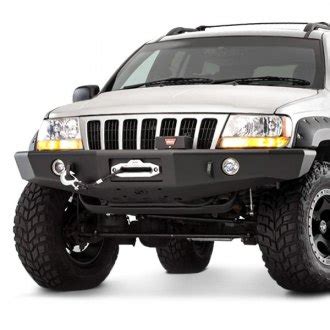 1998 Jeep Grand Cherokee Custom 4x4 Off-Road Steel Bumpers – CARiD.com