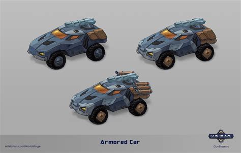 ArtStation - Armored Car concepts