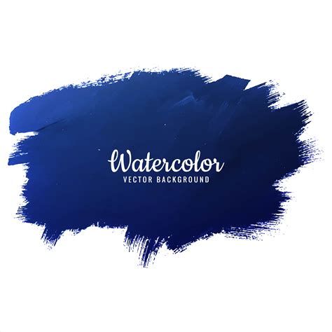 Watercolor blue splash design vector 261711 Vector Art at Vecteezy