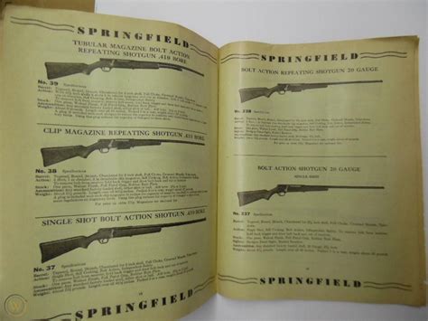 1940 J Stevens Arms Co Dealer Catalog Springfield Crescent Davis Rifle Shotgun | #1858989966