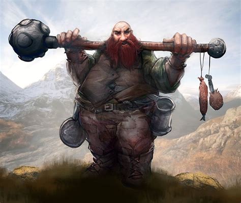 Motumbo Grifter by mattforsyth on deviantART | Fantasy dwarf, Fantasy characters, Character art